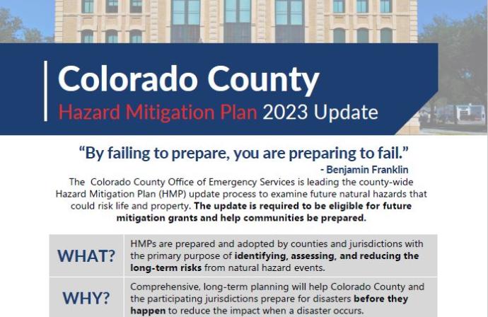 Colorado County Hazard Mitigation Plan