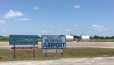 Airport sign