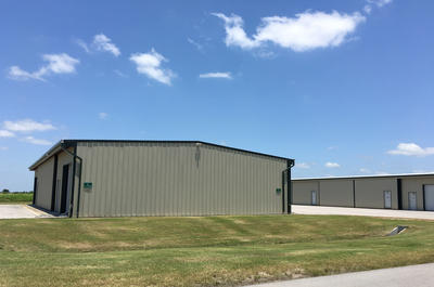 Outside of hangar